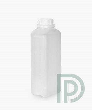 Каністра 1л пластикова HDPE для харчових та технічних рідин