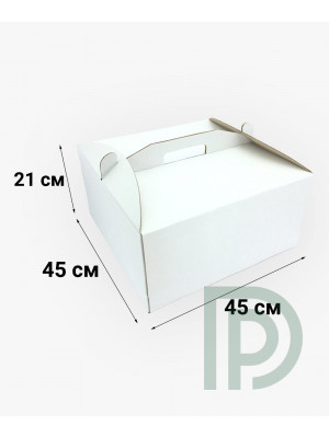 Коробка для торту 450*450*210 мм