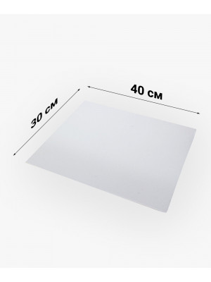 Подложка для торта белая 300*400 мм прямоугольная