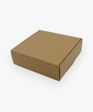 Коробка 150*150*50мм для эклеров и макаронс крафтовая