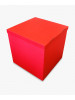 Коробка сюрприз для кульок червона 70х70х70 см