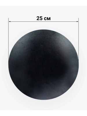 Подложка для торта 250мм ХДФ (усиленная ДВП) черная