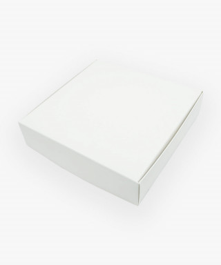 Коробка 200*200*50мм белая для макаронс