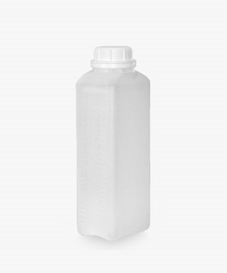 Канистра 1л пластиковая HDPE для пищевых и технических жидкостей