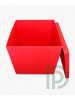 Коробка сюрприз для шариков красная 70х70х70 см