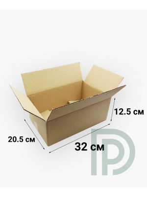 Коробка картонная 320х205х125 мм 