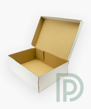 Коробка 350х250х110 мм 3 кг картонная самосборная