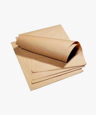 Бумага упаковочная в листах 0,85*1,2м крафт 90г/м2