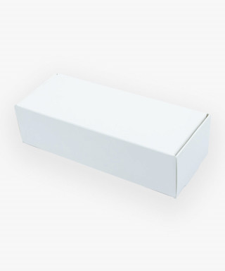 Коробка для макаронс 140*57*38мм белая