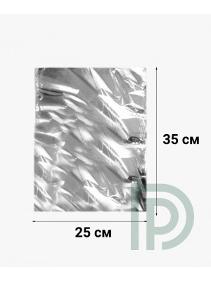 Металізований термо пакет 250х350 мм (фольгований), 20 мкм