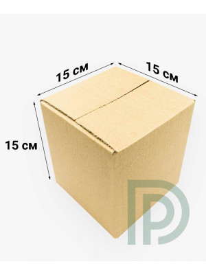 Коробка картонна 150x150x150 мм 0.5 кг