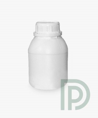 Флакон 0,5 л білий HDPE харчовий (пластикова каністра)